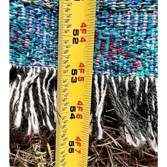 Carousel Horse Merry Go Round -Cotton Woven Blanket Throw Made in the USA 72x54 - Picture 9 of 9